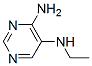 (7CI)-4-氨基-5-(乙基氨基)-嘧啶结构式_89488-76-6结构式