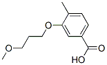 4-甲基-3-(3-甲氧基丙氧基)苯甲酸结构式_895240-71-8结构式