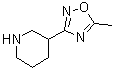 3-(5-Methyl-1,2,4-oxadiazol-3-yl)piperidine Structure,895573-64-5Structure