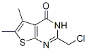 2-氯甲基-5,6-二甲基-3H-噻吩并[2,3-d]嘧啶-4-酮结构式_89567-05-5结构式