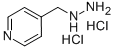 (4-Pyridylmethyl)hydrazinedihydrochloride Structure,89598-56-1Structure