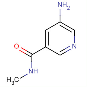 5-氨基-n-甲基-3-吡啶羧酰胺结构式_896160-78-4结构式