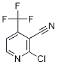 2-Chloro-4-trifluoromethyl-nicotinonitrile Structure,896447-72-6Structure