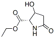 (7ci)-3-羟基-5-氧代-脯氨酸乙酯结构式_89775-97-3结构式