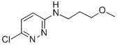 3-Chloro-6-(3-Methoxypropylamino)Pyridazine Structure,898656-60-5Structure