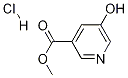 5-羟基-3-吡啶羧酸甲酯盐酸盐结构式_89937-78-0结构式