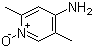 4-氨基-2,5-二甲基吡啶 1-氧化物结构式_89943-06-6结构式