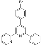 4-(4-bromophenyl)-2,6-di(2-pyridyl)pyridine Structure,89972-76-9Structure