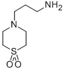4-(3-氨基丙基)硫代吗啉 1,1-二氧化物结构式_90000-25-2结构式