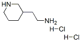 3-(2-氨基乙基)哌啶双盐酸盐结构式_90000-30-9结构式
