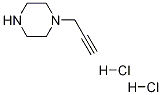 1-(2-丙炔)哌嗪双盐酸盐结构式_90000-39-8结构式