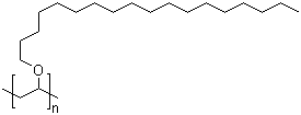 聚十八烷基乙烯基醚结构式_9003-96-7结构式