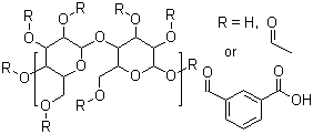 纤维醋法酯结构式_9004-38-0结构式