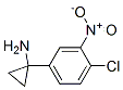 Cyclopropanamine, 1-(4-chloro-3-nitrophenyl)- Structure,900505-08-0Structure