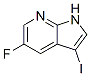 5-氟-3-碘-1H-吡咯并[2,3-b]吡啶结构式_900514-10-5结构式
