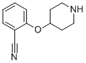 2-(4-哌啶氧基)苯甲腈结构式_900572-37-4结构式