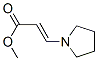 3-吡咯烷-1-丙烯酸甲酯结构式_90087-77-7结构式