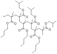 Butyl methacrylate-isobutyl methacrylate copolymer Structure,9011-53-4Structure