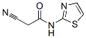 2-氰基-N-噻唑-2-乙酰胺结构式_90158-62-6结构式
