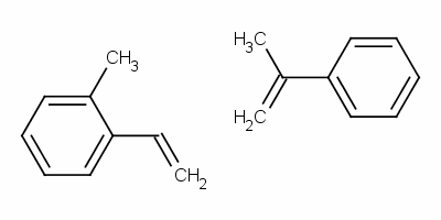聚(甲苯乙烯-co-α-甲基苯乙烯)结构式_9017-27-0结构式