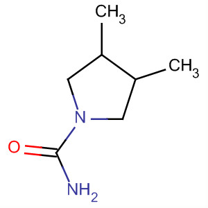 (9ci)-3,4-二甲基-1-吡咯烷羧酰胺结构式_90184-86-4结构式