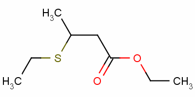 3-Ethylthio butanoic acid Structure,90201-28-8Structure