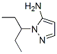 1-(1-Ethylpropyl)-1H-pyrazol-5-amine Structure,90206-24-9Structure
