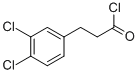 3,4-Dichlorobenzenepropanoyl chloride Structure,90273-67-9Structure