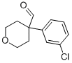 4-(3-氯苯基)四氢-2H-吡喃-4-甲醛结构式_902836-60-6结构式