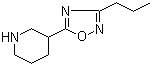5-(哌啶-3-基)-3-丙基-1,2,4-噁二唑结构式_902837-18-7结构式