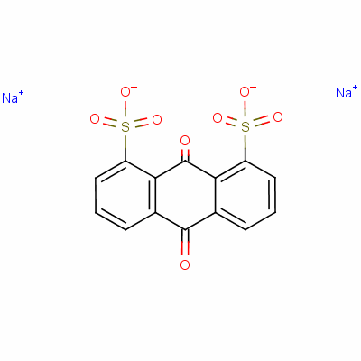 1,8-蒽醌二磺酸钠结构式_903-46-8结构式