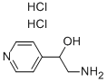 2-氨基-1-吡啶-4-基-乙醇双盐酸盐结构式_90345-25-8结构式