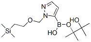 1H-Pyrazole, 5-(4,4,5,5-tetramethyl-1,3,2-dioxaborolan-2-yl)-1-[[2-(trimethylsilyl)ethoxy]methyl]- Structure,903550-12-9Structure