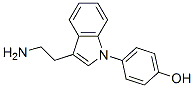 4-[3-(2-氨基乙基)-1H-吲哚]苯酚结构式_904085-95-6结构式
