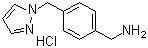 1-[4-(氨基甲基)苄基]-1H-吡唑盐酸盐结构式_904696-62-4结构式