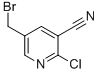 5-溴甲基-2-氯-3-吡啶甲腈结构式_904745-64-8结构式
