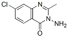3-氨基-7-氯-2-甲基喹唑啉-4(3h)-酮结构式_90537-62-5结构式