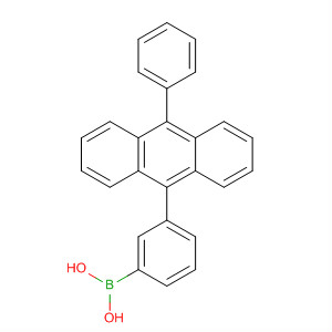 3-(10-苯基-9-蒽)苯硼酸结构式_905947-49-1结构式