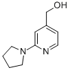 (2-吡咯烷-1-吡啶-4-基)甲醇结构式_906352-65-6结构式