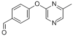 4-[(6-Methylpyrazin-2-yl)oxy]benzaldehyde Structure,906353-01-3Structure