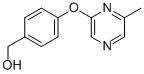 {4-[(6-Methylpyrazin-2-yl)oxy]phenyl}methanol Structure,906353-02-4Structure