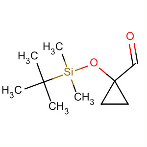 1-[[(1,1-二甲基乙基)二甲基甲硅烷基]氧基]-环丙烷羧醛结构式_90660