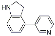 4-(吡啶-3-基)吲哚啉结构式_90679-16-6结构式