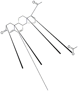 (2alpha)-甲基甲地孕酮乙酸酯结构式_907193-65-1结构式