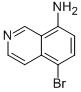 8-Amino-5-bromoisoquinoline Structure,90721-35-0Structure