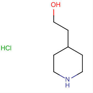 4-哌啶乙醇盐酸盐结构式_90747-17-4结构式