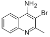 4-氨基-3-溴-2-甲基喹啉结构式_90772-21-7结构式