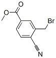 2-(Bromomethyl)-3-cyanoBenzoic acid methyl ester Structure,908562-24-3Structure