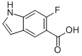 6-Fluoro-1h-indole-5-carboxylic acid Structure,908600-73-7Structure