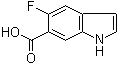 5-Fluoro-1h-indole-6-carboxylic acid Structure,908600-74-8Structure